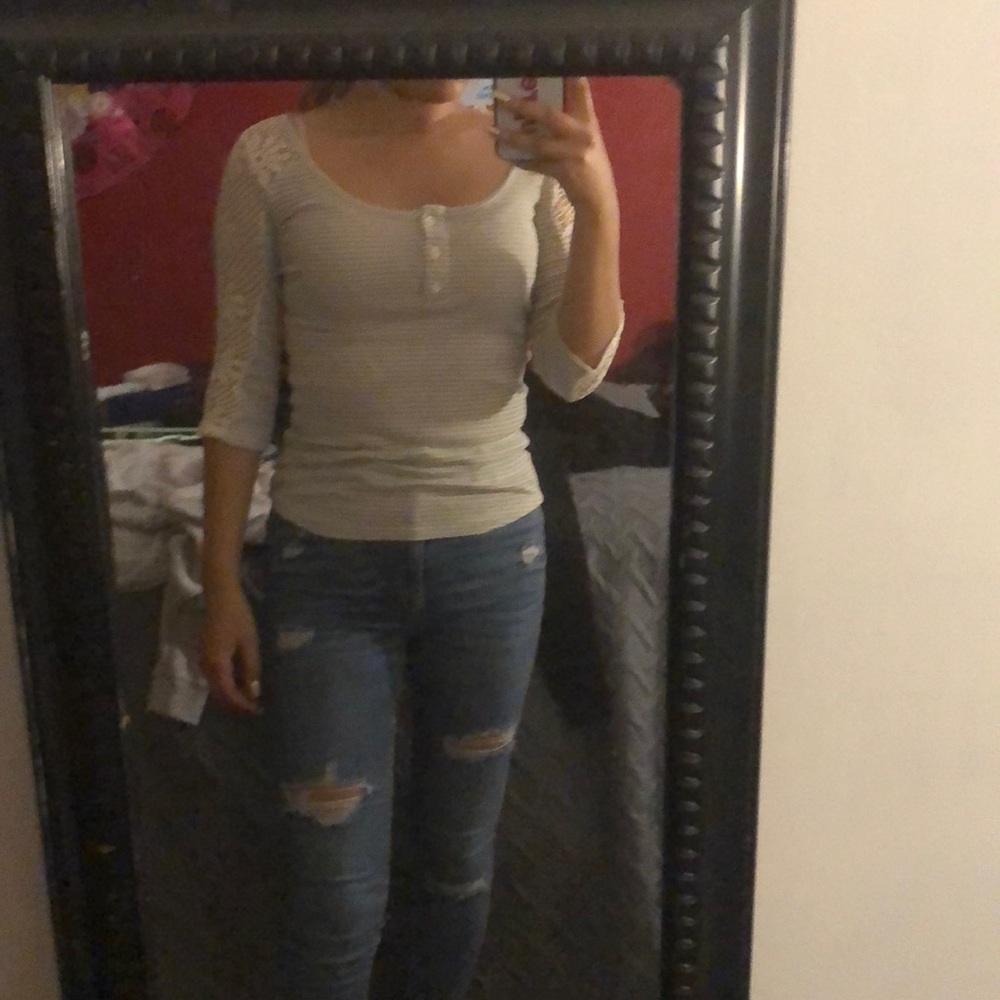 Elbow length shirt
